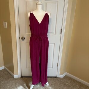 Old Navy Women's Jumpsuit in Vibrant Magenta
